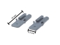 Preview: Adapter Flachstecker von 4,8 mm (F187) auf 6,3 mm (F250) FastOn AGM Bleigel Akku